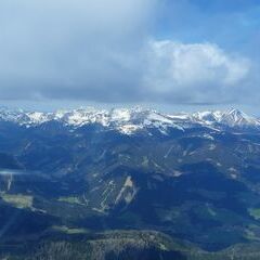 Flugwegposition um 12:26:14: Aufgenommen in der Nähe von Pöls, Österreich in 2339 Meter
